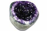 Sparkly, Dark Purple Amethyst Geode - Uruguay #378165-2